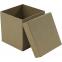 Kreatív decoupage tárgy, kocka alakú doboz, papírmasé - Clairefontaine Décopatch