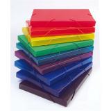 Füzetbox, PP, A4, 25 mm, vegyes színek - Centrum