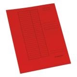 Gyorsfűző, papír, A4, piros