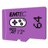 Memóriakártya, microSD, 64 GB, UHS-I/U3/V30/A1, "Gaming" - EMTEC
