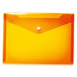 Irattartó tasak, A5, 25 x 18 cm, patentos, narancssárga - Herma